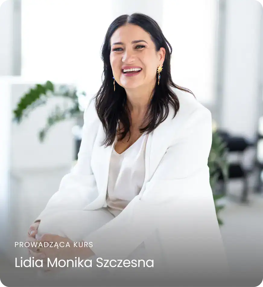 AI dla prawników - kurs online z Lidą Szczesną, rozwijaj kompetencje w sztucznej inteligencji i praw.